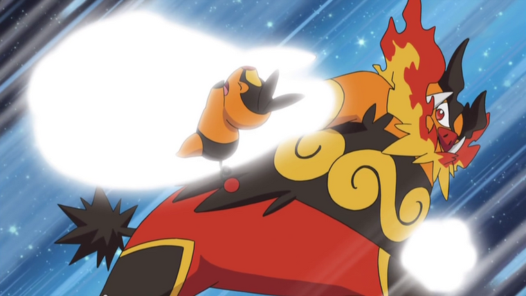 Pokémon the Series — s15e29 — Evolution by Fire!