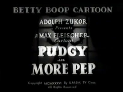 Betty Boop — s1936e06 — More Pep