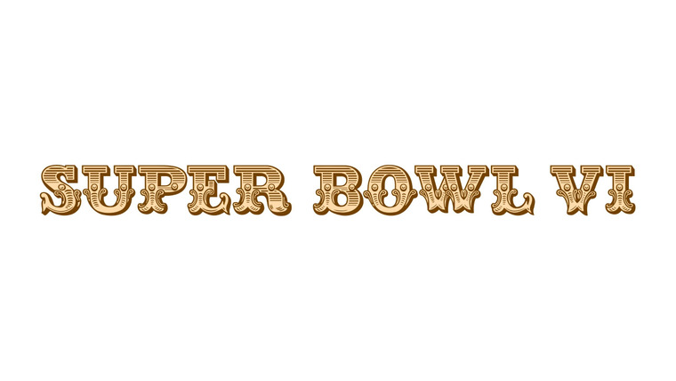 Super Bowl — s1972e01 — Super Bowl VI - Dallas Cowboys vs. Miami Dolphins