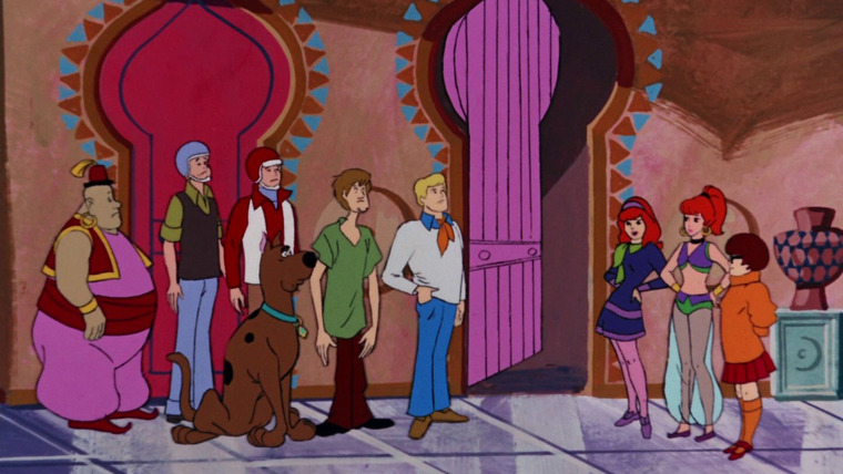 The New Scooby-Doo Movies — s02e03 — Scooby-Doo Meets Jeannie (Mystery in Persia)