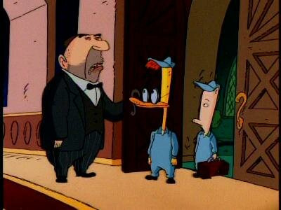 Дакмен — s04e14 — Duckman and Cornfed in 'Haunted Society Plumbers'