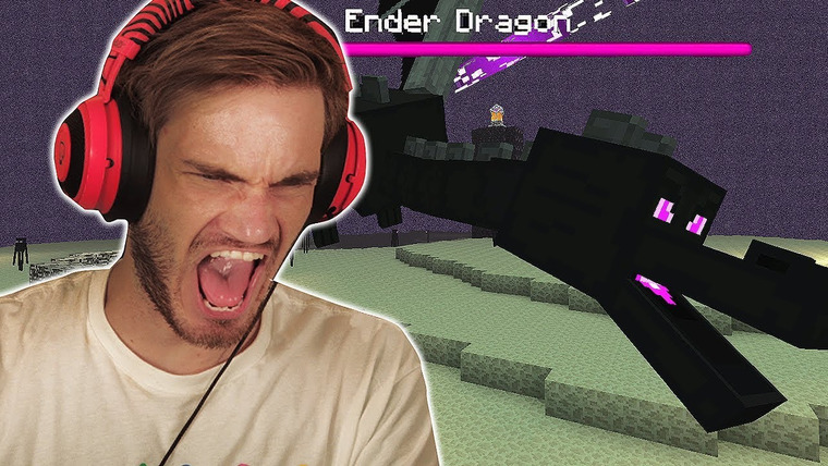 ПьюДиПай — s10e239 — I challenge the Ender Dragon in Minecraft (Ending) — Part 30
