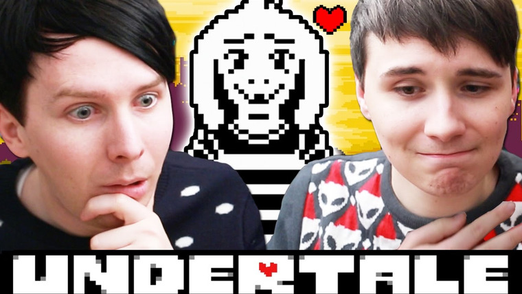 Dan and Phil — s03e57 — THE TRUE PACIFISTS - Dan and Phil play: Undertale #10 (THE END)