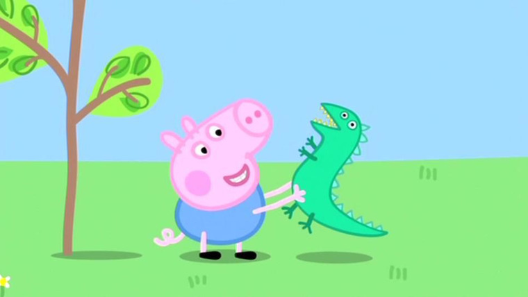 Свинка Пеппа — s01e02 — Mr. Dinosaur is Lost