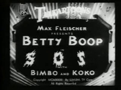 Betty Boop — s1932e05 — Swim or Sink (S.O.S.)