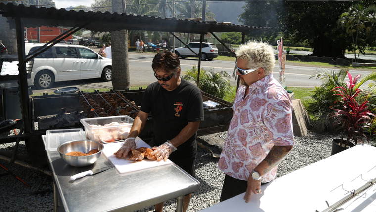 Diners, Drive-Ins and Dives — s2014e10 — Grillin', Chillin' and Huli Huli Chicken