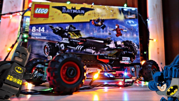 Антон Власов — s02e02 — Обзор ЛЕГО: LEGO Batman Movie The Batmobile (70905)