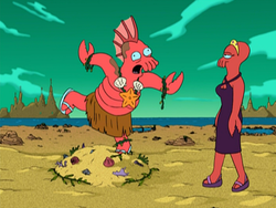 Футурама — s02e09 — Why Must I Be a Crustacean in Love