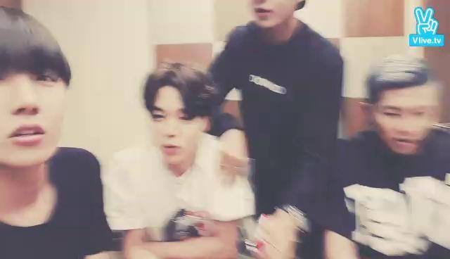 BTS on V App — s01e37 — BTS Live on the way out