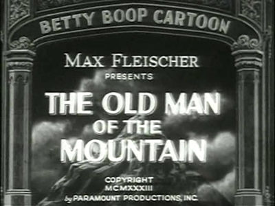Betty Boop — s1933e11 — The Old Man of the Mountain