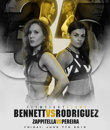 Invicta Fighting Championships — s08e02 — Invicta FC 35: Flyweight Contender Bout: DeAnna Bennett vs. Karina Rodríguez