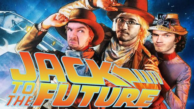 Jacksepticeye — s04e488 — MARK AND FELIX JOIN THE PARTY | Jack To The Future: Fangame #3