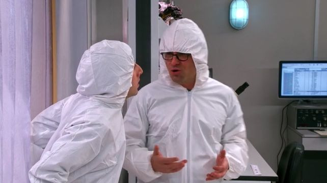The Big Bang Theory — s08e11 — The Clean Room Infiltration