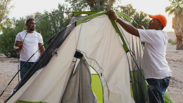 Doubling Down with the Derricos — s04e09 — Let's Talk About Camping, Baby