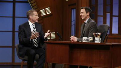 Late Night with Seth Meyers — s2014e06 — Brian Williams, Naomi Campbell, the Hold Steady