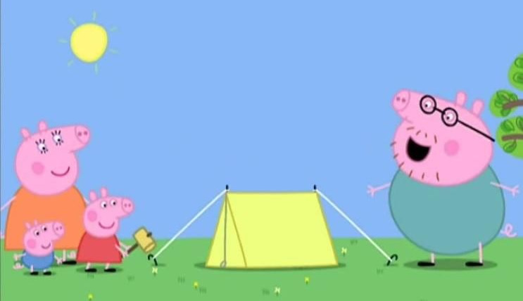 Свинка Пеппа — s01e35 — Camping