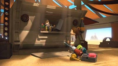 LEGO Звёздные Войны. Восход Сопротивления — s01e04 — Rey Strikes Back
