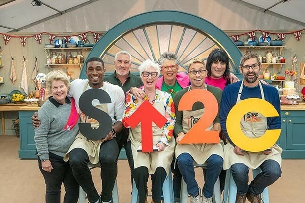 The Great Celebrity Bake Off for SU2C — s03e01 — Louis Theroux, Jenny Eclair, Russell Howard, Ovie Soko