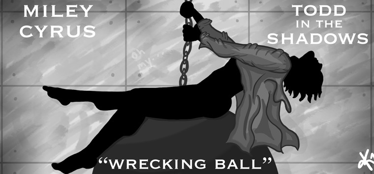 Todd in the Shadows — s05e31 — "Wrecking Ball" by Miley Cyrus