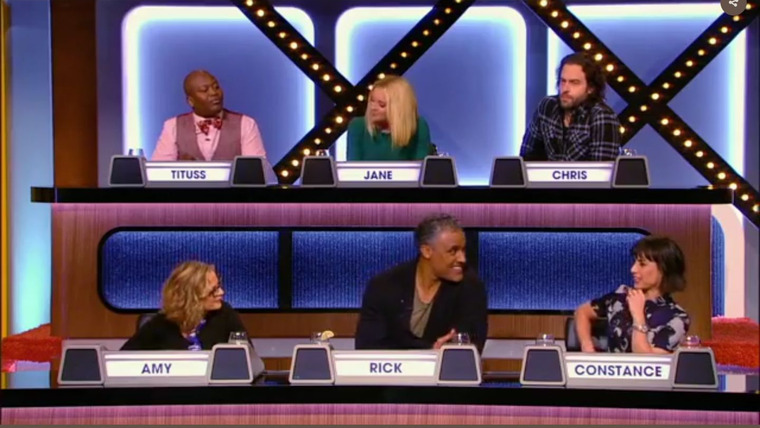 Match Game — s02e02 — Amy Sedaris, Chris D'Elia, Constance Zimmer, Jane Krakowski, Rick Fox, Tituss Burgess
