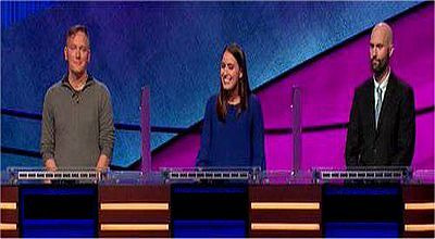 Jeopardy! — s2019e181 — 2020 Teachers Tournament Semifinal Game 1, Show # 8161.