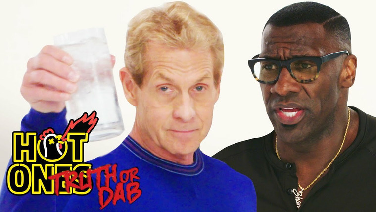Hot Ones — s10 special-5 — Skip Bayless and Shannon Sharpe Play Truth or Dab