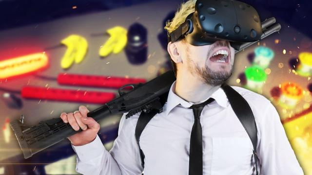 Jacksepticeye — s06e255 — DON'T TRUST JACK WITH GUNS | Hot Dogs Horseshoes & Hand Grenades (HTC Vive Virtual Reality)