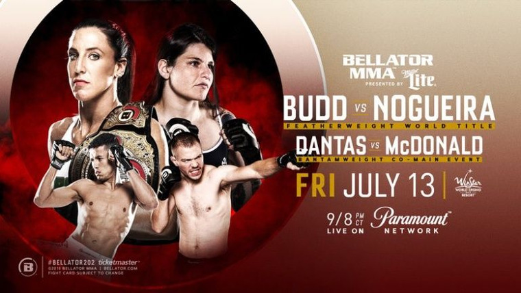 Bellator MMA Live — s15e11 — Bellator 202: Budd vs. Nogueira