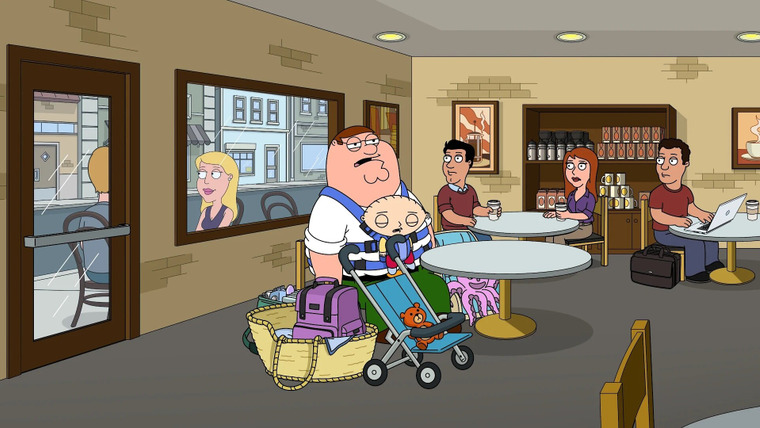 Family Guy — s21e13 — Single White Dad