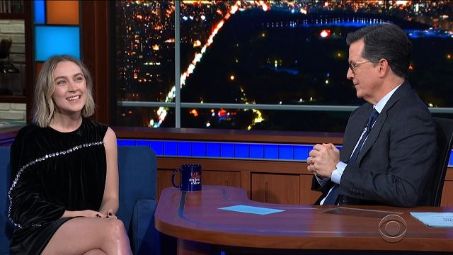 The Late Show with Stephen Colbert — s2019e180 — Saoirse Ronan, Tom Brokaw