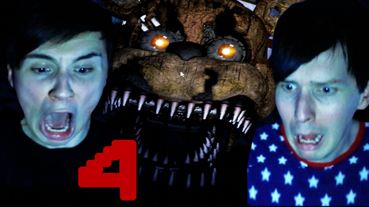Dan and Phil — s02e22 — Dan and Phil Play FIVE NIGHTS AT FREDDY'S 4