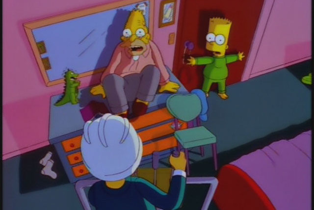Симпсоны — s07e22 — Raging Abe Simpson and His Grumbling Grandson in "The Curse of the Flying Hellfish"