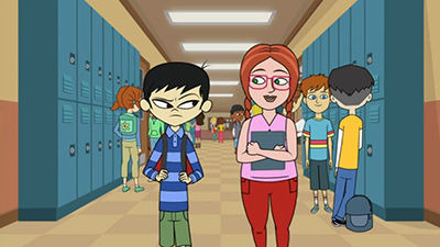 Крутые — s02e04 — Tim Goes to School