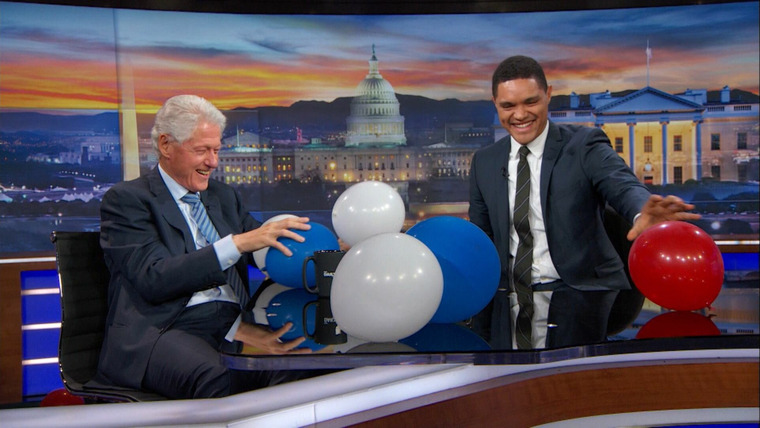 The Daily Show with Trevor Noah — s2016e116 — President Bill Clinton