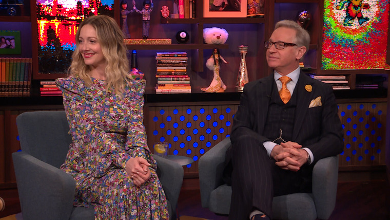 Watch What Happens Live — s19e56 — Judy Greer and Paul Feig