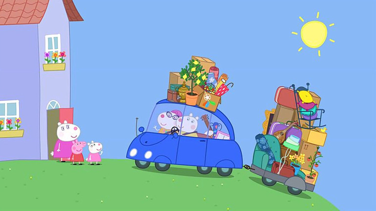 Свинка Пеппа — s08e05 — Granny Sheep Moves In
