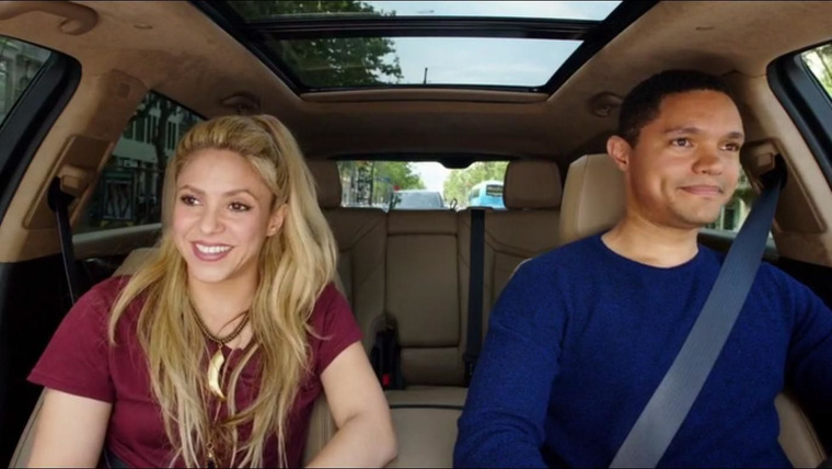 Автомобильное караоке — s01e10 — Shakira & Trevor Noah