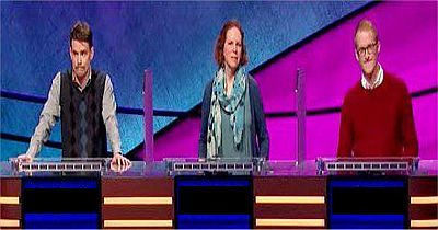 Jeopardy! — s2019e138 — Kris Sunderic Vs. Emmy Crawford Arlington Vs. Andrea Dragan, Show # 8118.