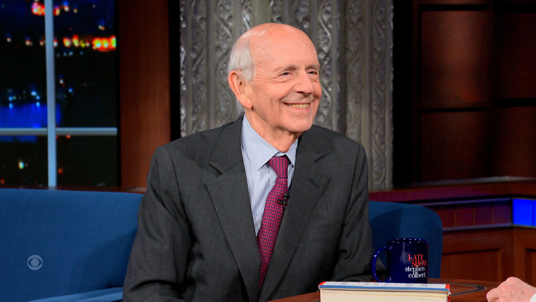 The Late Show with Stephen Colbert — s2024e37 — Stephen Breyer, Justin Thomas