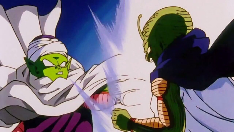 Драконий жемчуг Кай — s01e68 — And So the Monster Makes its Move... Take Off! It's the Super Namekian!