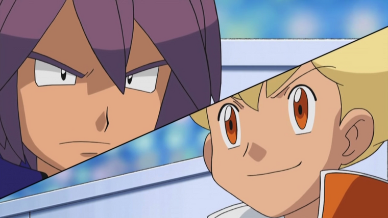 Покемон — s05e184 — Shin'o League Third Round! Shinji VS Jun!!