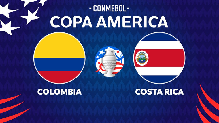 Кубок Америки по футболу 2024 — s2024e15 — Round 2. Colombia v Costa Rica
