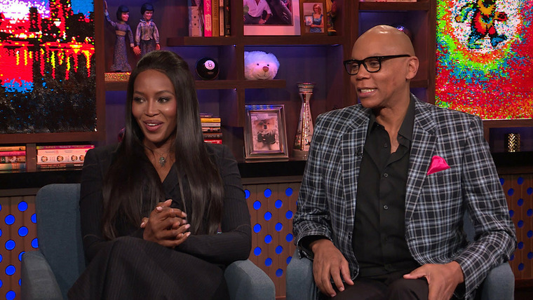 Watch What Happens Live — s14e44 — Naomi Campbell, RuPaul