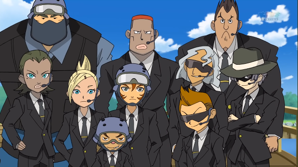 Одиннадцать молний — s01e29 — Take Them Down! The 11 in Black!!