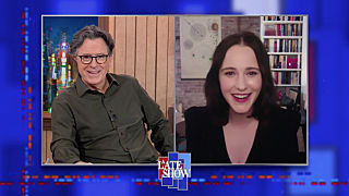 The Late Show with Stephen Colbert — s2021e04 — Rachel Brosnahan, Julien Baker