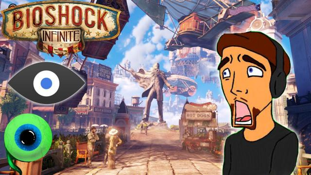 Jacksepticeye — s02e554 — BIOSHOCK INFINITE with the OCULUS RIFT (VorpX) | PRETTIER THAN EVER BEFORE