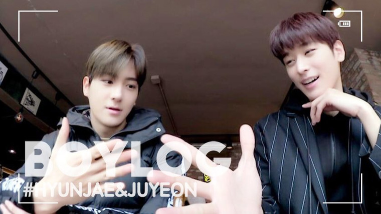 BOYLOG — s2019e13 — HYUNJAE&JUYEON Cam | eye candy Behind