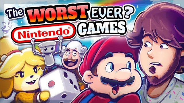 PeanutButterGamer — s15e03 — The WORST EVER Nintendo Games!