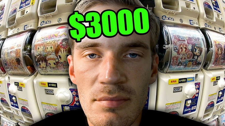 ПьюДиПай — s13e60 — I bought every single Gacha Pod… (Collab with @PewDiePie)