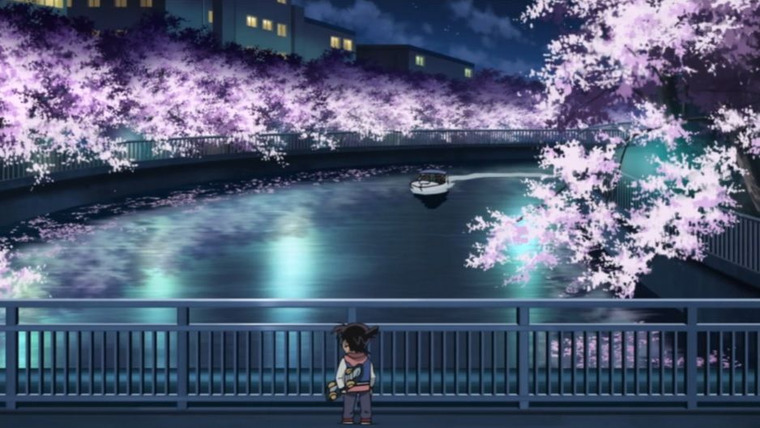 Детектив Конан — s2013e12 — The Evening Cherry Blossom Viewing Route on Sumida River (Part 1)